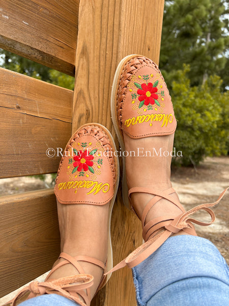 Mexicana Lace-Up Huaraches